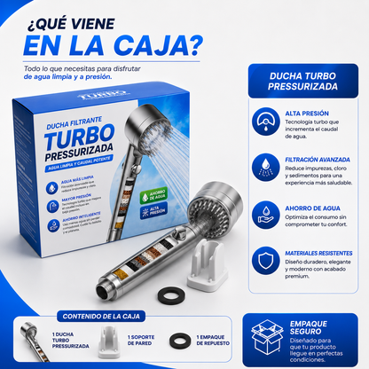 Alcachofa de ducha de alta presión